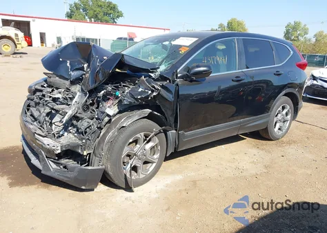 2018 Honda Cr-V Ex из США, поврежденный, VIN 2HKRW2H51JH128334